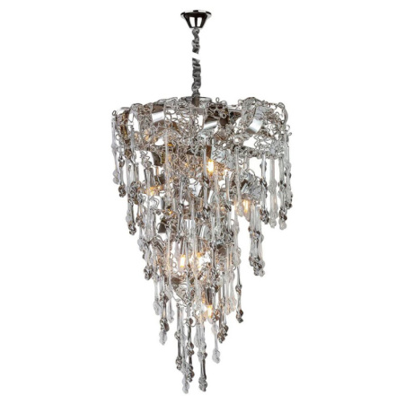Люстры каскадные — Каскадная люстра AM Group TIFFANY SP7 CHROME купить в 