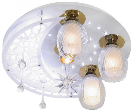 Люстры накладные — Накладная люстра VELANTE 177-307-04 купить в 