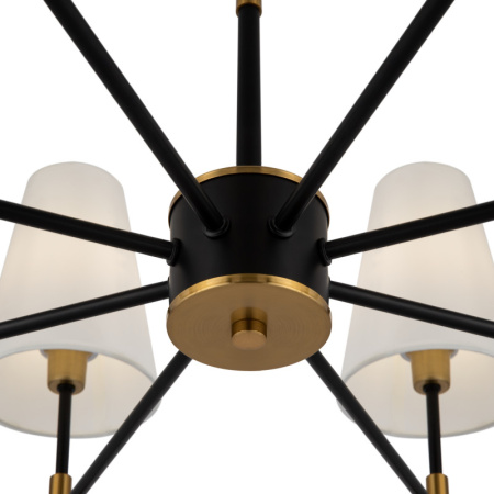 Люстры на штанге — Люстра на штанге Freya FR5196PL-08BBS купить в 