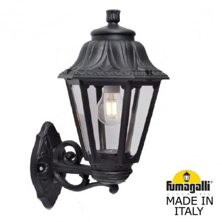 Уличные настенные светильники — Светильник настенный Fumagalli E22.131.000.AXF1R купить в 