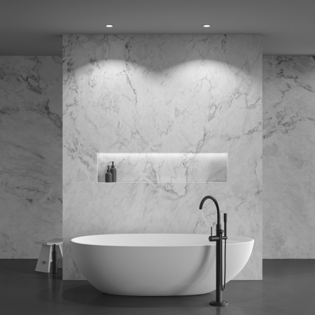 Влагозащищенные точечные светильники — Влагозащищенный светильник Maytoni Technical DL034-L12W3K-D-B купить в 