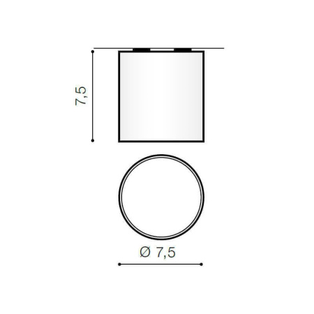 Потолочные светильники — Потолочный светильник Azzardo Mateo S AZ1455 купить в 