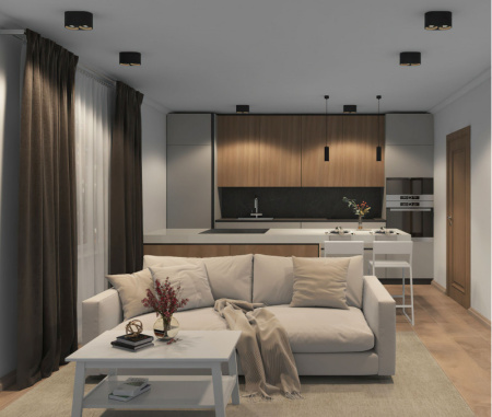 Накладные точечные светильники — Накладной светильник Denkirs DK3036-BK купить в 