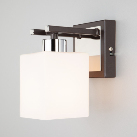 Настенные бра — Бра Eurosvet 70018/1 хром/венге купить в 