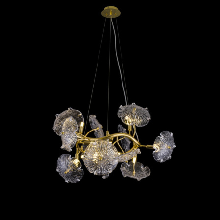 Люстры подвесные — Подвесная люстра iLamp 9070-D600 GD купить в 