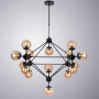 Люстры на штанге — Люстра на штанге ARTE Lamp A1664SP-15BK купить в  Люстры на штанге — Люстра на штанге ARTE Lamp A1664SP-15BK купить в