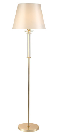 Торшеры и напольные светильники — Торшер Crystal Lux NICOLAS PT1 GOLD/WHITE купить в  Торшеры и напольные светильники — Торшер Crystal Lux NICOLAS PT1 GOLD/WHITE купить в