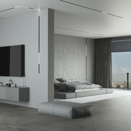 Трековые светильники — Светильник на шине Elektrostandard 85077/01 20W 2700-6500K Dim L02 (чёрный) купить в 