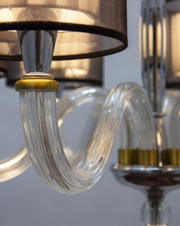 Люстры подвесные — Подвесная люстра Abrasax Rosalie L.7702-6CH купить в 