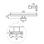 Настенные бра — Настенный светодиодный светильник Kanlux ASTIM IP44 8W-NW-C 34932 купить в  Настенные бра — Настенный светодиодный светильник Kanlux ASTIM IP44 8W-NW-C 34932 купить в