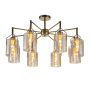 Люстры на штанге — Потолочная люстра Escada DIVITA 688/8P купить в 