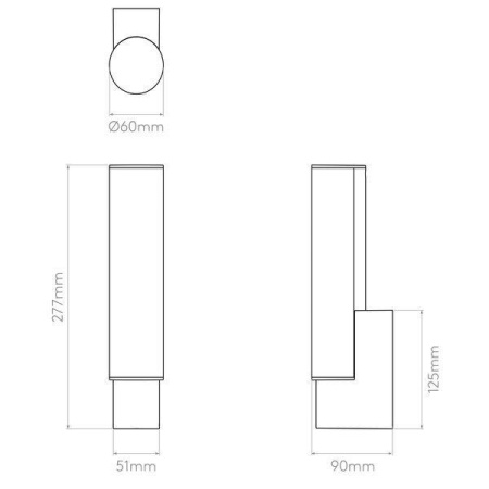 Светильники для картин и зеркал — Подсветка для зеркал Imperium Loft Kyoto 190514-01 купить в 