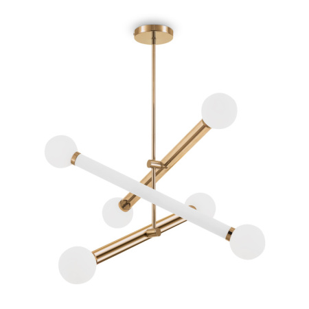 Люстры на штанге — Люстра на штанге Freya FR5381PL-06G купить в 