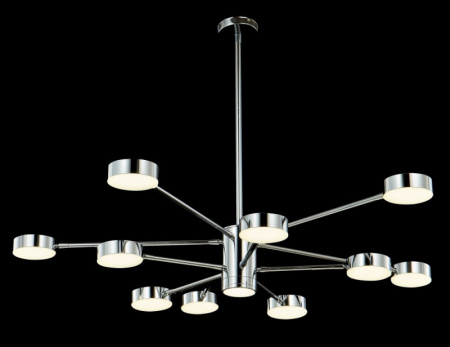 Люстры на штанге — Люстра на штанге Crystal Lux GORACIO SP10+1 D1100 CHROME купить в  Люстры на штанге — Люстра на штанге Crystal Lux GORACIO SP10+1 D1100 CHROME купить в