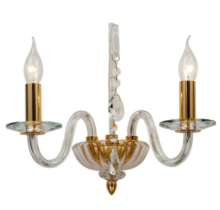 Потолочные светильники — Бра Lumien Hall Лотер 2025/2W-CLGD купить в 