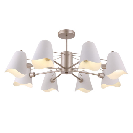 Люстры на штанге — Люстра на штанге Freya FR5037PL-08S купить в 