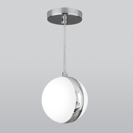 Подвесные светильники — Подвесной светильник Elektrostandard DLN050 GX53 белый/хром купить в 