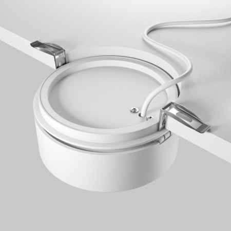 Встраиваемые точечные светильники — Встраиваемый светильник Maytoni Technical DL024-18W4K-W купить в 