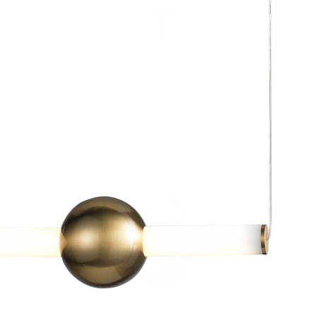 Подвесные светильники — Подвесной светодиодный светильник Lumien Hall Greniya LH8023/1PD-GD-WT купить в 