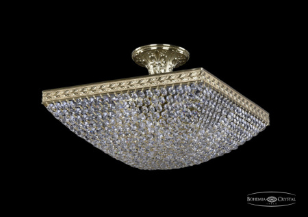 Люстры на штанге — Люстра на штанге Bohemia Ivele Crystal 19322/35IV G купить в 