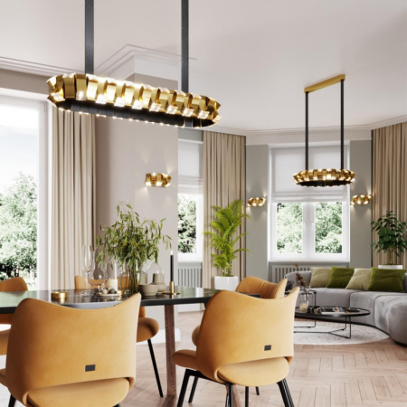 Люстры подвесные — Подвесная люстра Odeon Light 4993/90LA купить в 