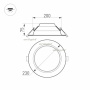 Светильники Downlight — Светильник Downlight Arlight 022522(1) купить в  Светильники Downlight — Светильник Downlight Arlight 022522(1) купить в
