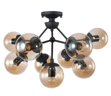 Люстры накладные — Накладная люстра Crystal Lux MEDEA PL9 купить в 