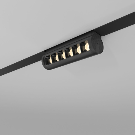 Трековые светильники — Светильник на шине Elektrostandard Slim Magnetic Трековый светильник 6W 4200K Alter (чёрный) 85 купить в 
