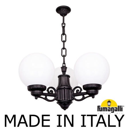 Подвесные уличные светильники — Подвесной уличный светильник Fumagalli G25.120.S30.AYF1R купить в 