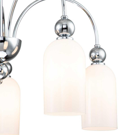 Люстры на штанге — Потолочная люстра Escada ODE 686/5PL Chrome купить в 