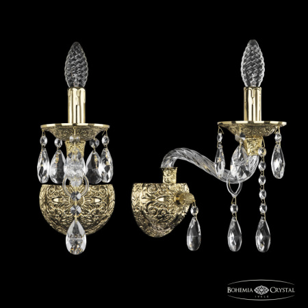 Настенные бра — Бра Bohemia Ivele Crystal 16113B/1/165 G купить в 