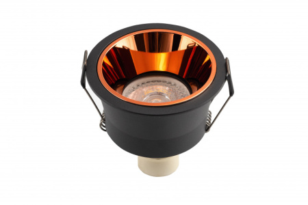 Встраиваемые точечные светильники — Встраиваемый светильник Denkirs DK2410-BK купить в 