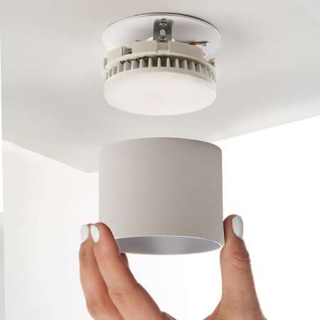 Накладные точечные светильники — Накладной светильник Feron 41990 купить в 