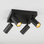 Споты — Спот Eurosvet 20066/4 LED черный/золото купить в  Споты — Спот Eurosvet 20066/4 LED черный/золото купить в