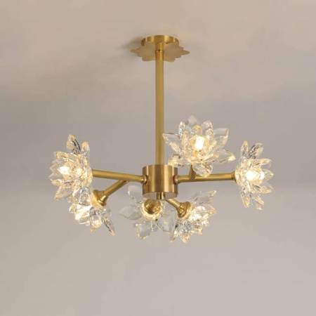 Люстры на штанге — Подвесная люстра Imperium Loft Lotos 151618-26 купить в 