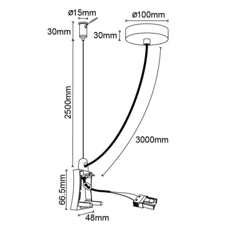 Крепежные элементы для светильников — Крепеж Mantra 7551 купить в 