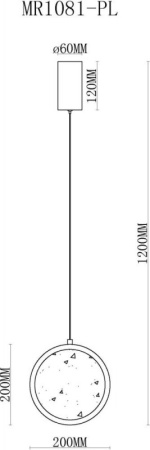 Подвесные светильники — Подвесной светильник MyFar MR1081-PL купить в  Подвесные светильники — Подвесной светильник MyFar MR1081-PL купить в