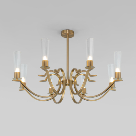 Люстры на штанге — Люстра на штанге Eurosvet 60141/8 латунь купить в  Люстры на штанге — Люстра на штанге Eurosvet 60141/8 латунь купить в