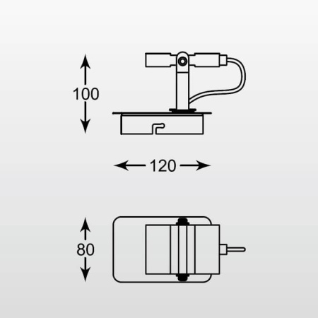 Споты — Светодиодный спот Zumaline Costa CK170208-1 купить в 
