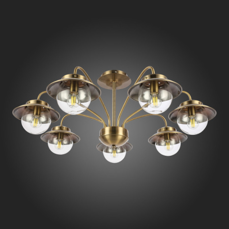 Люстры на штанге — Люстра на штанге Evoluce SLE110102-07 купить в 