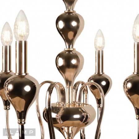 Люстры подвесные — Подвесная люстра iLamp 88003-4 GD купить в 