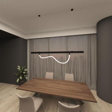 Трековые светильники — Светильник на шине Denkirs DK8060-BK купить в 