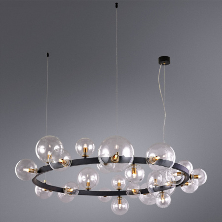 Люстры подвесные — Подвесная люстра ARTE Lamp A7790SP-24BK купить в  Люстры подвесные — Подвесная люстра ARTE Lamp A7790SP-24BK купить в