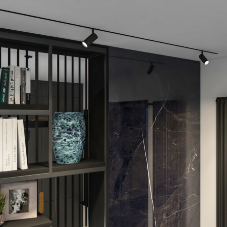 Трековые светильники — Светильник на шине Denkirs DK8007-BK купить в  Трековые светильники — Светильник на шине Denkirs DK8007-BK купить в