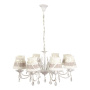 Люстры подвесные — Подвесная люстра Abrasax Emma L.5401-8CREAM/G купить в 