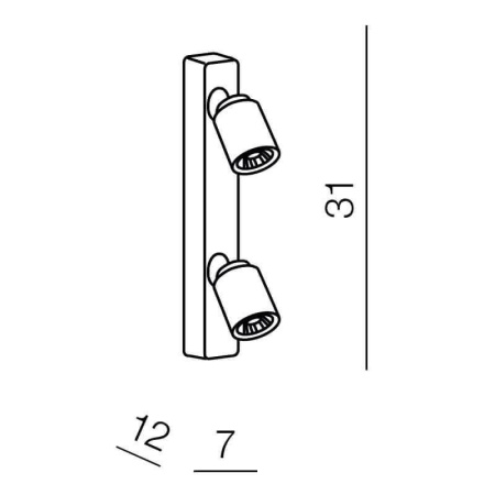 Споты — Спот Azzardo Tomi 2 AZ0663 купить в 