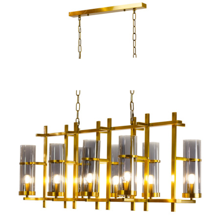 Люстры подвесные — Подвесная люстра AM Group AM273-L8 GAB купить в 