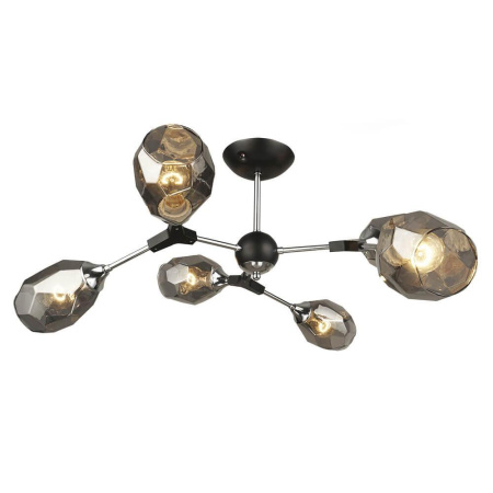 Потолочные люстры — Потолочная люстра Seven Fires Betney SF3330/6C-BK-CR-SMK купить в 