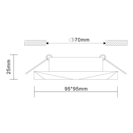 Встраиваемые точечные светильники — Встраиваемый светильник ST-Luce ST203.408.01 купить в  Встраиваемые точечные светильники — Встраиваемый светильник ST-Luce ST203.408.01 купить в