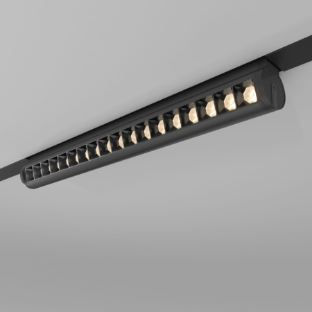 Трековые светильники — Светильник на шине Elektrostandard Slim Magnetic Трековый светильник 18W 4200K Alter (чёрный) 8 купить в 